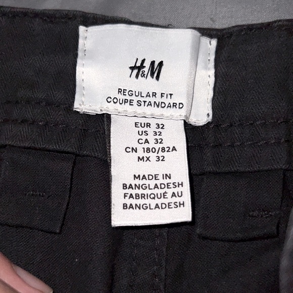 H&M Pants Hm Black Cargo Pants Poshmark